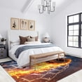 thumbnail image 3 of Boys Room Soccer Area Rugs, Sports Game Carpet, Washable Non Slip Low Pile Soft Rug for Bedroom Living Room Decor Mat 4ftx6ft, 3 of 8