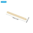 thumbnail image 2 of 3/16" x 2-3/8" Wood Dowel Pins Fluted Wooden Dowels for Furniture Projects, 120 Pack, 2 of 6