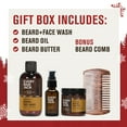 thumbnail image 5 of Every Man Jack Sandalwood Beard Kit Gift Set for Men, Face Wash, Beard Butter, Beard Oil & Comb, 5 of 10