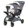 thumbnail image 1 of Open Box Baby Trend Sit N' Stand Double Stroller w/5 Point Harness, Magnolia, 1 of 12