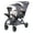 Magnolia, variant on Open Box Sit N' Stand Double Stroller 2.0 DLX w/5 Point Safety Harness, Stormy