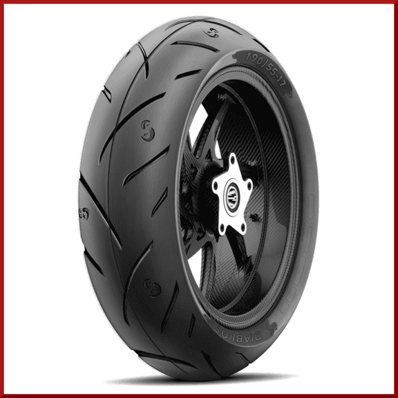 Roadmax Diablo Rear 190/55-17 (75H) Motorcycle Tire for Honda Yamaha Harley etc