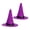 Purple, variant on OIUR 2 Pcs Mini Felt Witch Hats, Cute Tiny Wizard Hat Wine Bottle Topper for Halloween Party Favors, DIY Crafts, Home Table Decor