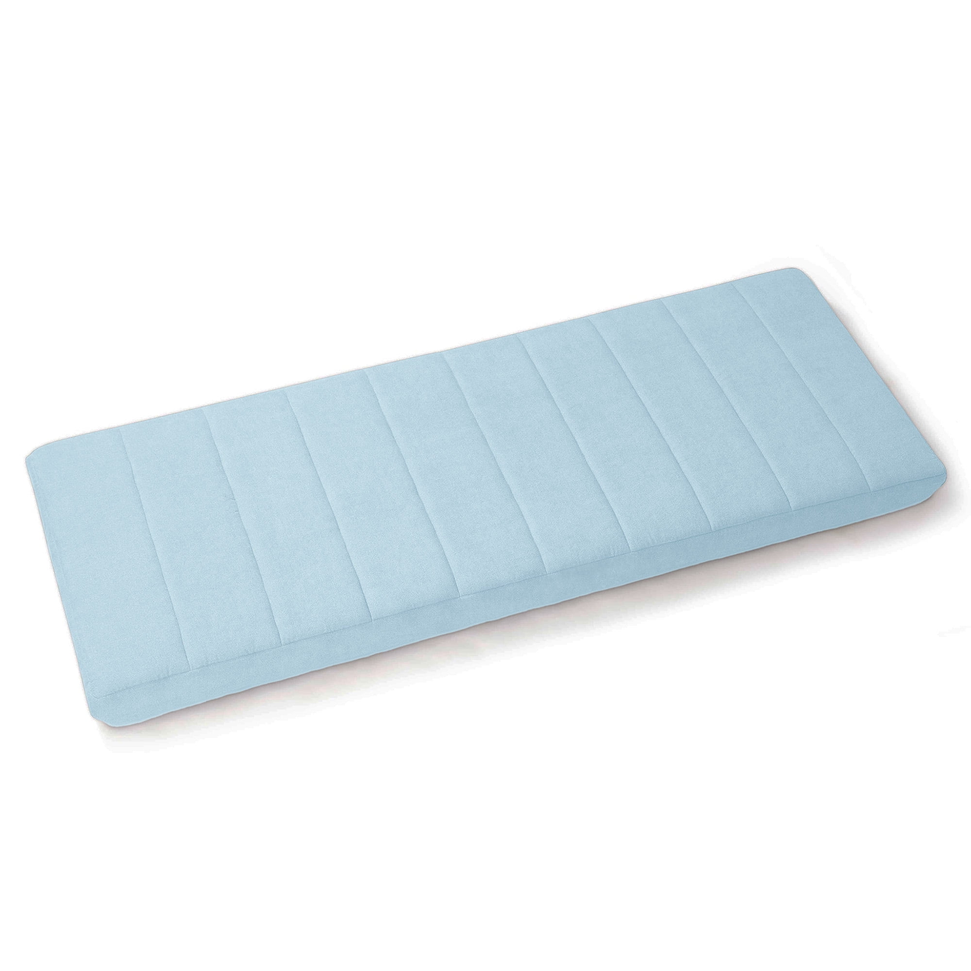 Lammlaoe Full Size Headboard, Upholstered Wall Mounted, Peel and Stick Installation, Sound Reducing 3D Panel Design, Easy Assembly, Dream Blue
