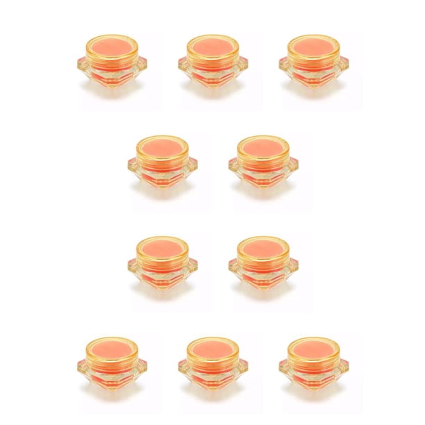 Wosthever Pintura Pegamento Herramientas de perforación de arcilla Diseño llamativo Ligero DIY Artesanía Bordado Accesorios para principiantes amarillo botellas de color 5 piezas 10Conjunto