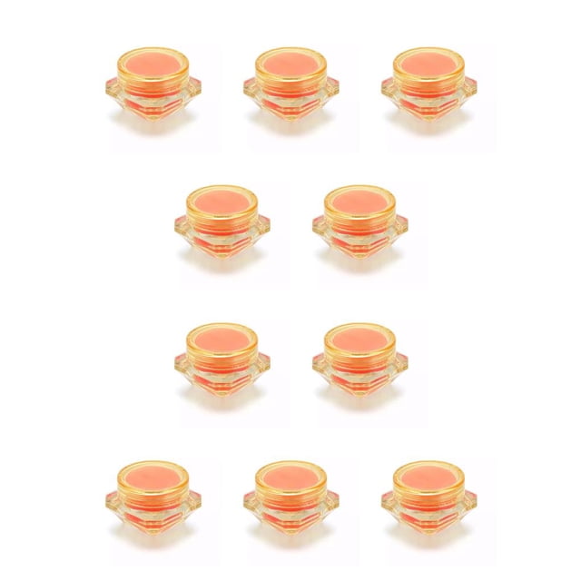 Wosthever Pintura Pegamento Herramientas de perforación de arcilla Diseño llamativo Ligero DIY Artesanía Bordado Accesorios para principiantes amarillo botellas de color 5 piezas 10Conjunto