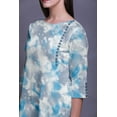 thumbnail image 2 of Bimba Kurtis Droit pour Femmes Robe Longue Kurti Imprimée Manches 3/4 Haut Indien, 2 of 6