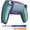 Chameleon Green Purple, variant on eXtremeRate Textured Green Non-Slip Back Housing Bottom Shell Replacement Back Shell for ps5 Controller BDM-010/020/030/040