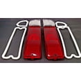 thumbnail image 2 of Performance PFM-967244 Tail Light Reverse Lenses with Gaskets, Left and Right, Textured Red, Set of 8 for 1969-1972 Chevrolet Blazer; 1967-1972 Chevrolet C10 Pickup; 1967-1972 Chevrolet C20 Pickup, 2 of 8