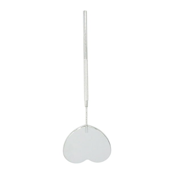 Espejo de pestañas para extensiones de pestañas, espejo de maquillaje, espejo de pestañas, espejo de pestañas Plata