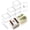20, variant on 50 Pack 12OZ Square Clear Plastic Cups with  and Sporks&Stickers Disposable Fruit Cups for Dessert,Tiramisu Container with Lid,Cupcake,Parfait,Pudding,Iced Cold Drinks,Fruits,Bakeries