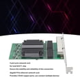 thumbnail image 3 of Gigabit PCIe Ethernet  Card, PCB Reliability Connection PCIe Gigabit Ethernet Server Adapter Reliable 4 Port  for PC, 3 of 7