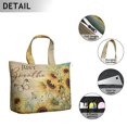 thumbnail image 3 of Sunflower Women's Large Weekend Travel Bag Moving Canvas Handbag Thick Double Layer Beach Weekend Travel Unisex Hospital Maternity Delivery with Toiletry Waterproof, 3 of 5
