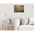 thumbnail image 3 of Lush Wildflower Meadow Canvas Wall Art, Vibrant Colorful Flower Garden Print, Framed Botanical Landscape for Living Room & Bedroom, Boho Floral Cottagecore Decor 8*12inch(20*30cm), 3 of 7
