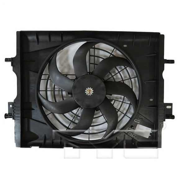 TYC 624640 Dual Radiator And Condenser Fan Assembly Fits select: 2018-2019 NISSAN KICKS