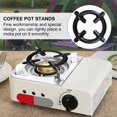 thumbnail image 4 of BESTOYARD 3pcs Hob Mud Kitchen Cooker Rings and Knobs Replacement Grill Grates Universal Mocha Pot Stand Iron, 4 of 8