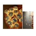 thumbnail image 2 of Guirnalda de luces solares marroquíes para exteriores, 7 m, 50 LED, 8 modos ajustables, impermeable, ideal para jardín, patio, casa, Navidad, boda y fiesta (blanco cálido)., 2 of 4