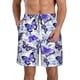 thumbnail image 1 of Fotbe Butterflies Trajes de Baño Estampados para Hombre, Shorts de Verano de Secado Rápido, Ropa de Playa, Bañadores-Large, 1 of 6