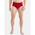 thumbnail image 3 of George Men's Cotton Blend Stretch Mid-Rise Brief, 6-Pack, Sizes S-2XL, 3 of 11
