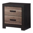 thumbnail image 2 of Signature Design by Ashley Harlinton 2 Drawer Night Stand, Warm Gray, Charcoal, 2 of 3