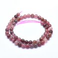 thumbnail image 3 of 2Strand Natural Strawberry Quartz Strands Round 6mm Hole: 1mm about 62pcs/strand 15.3 inch(39cm), 3 of 5
