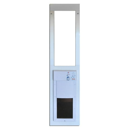 High Tech Pet Prodcuts Power Pet Patio Double Pane Panel Pet Door