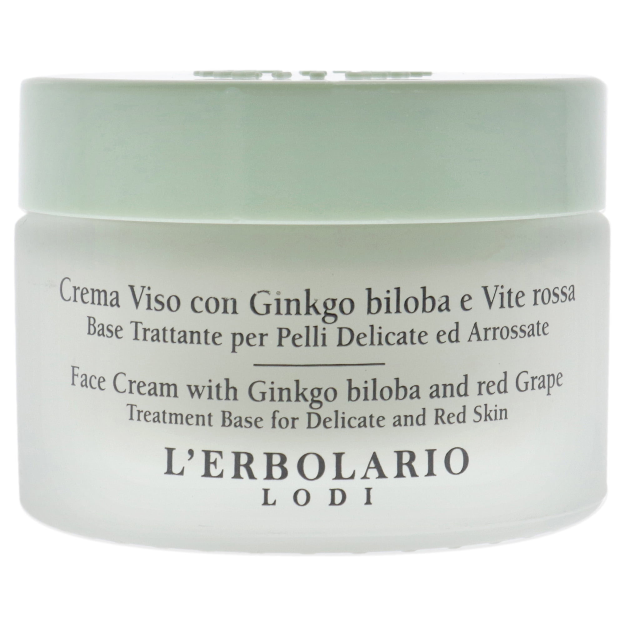 Face Cream with Ginkgo Biloba and Red Grape