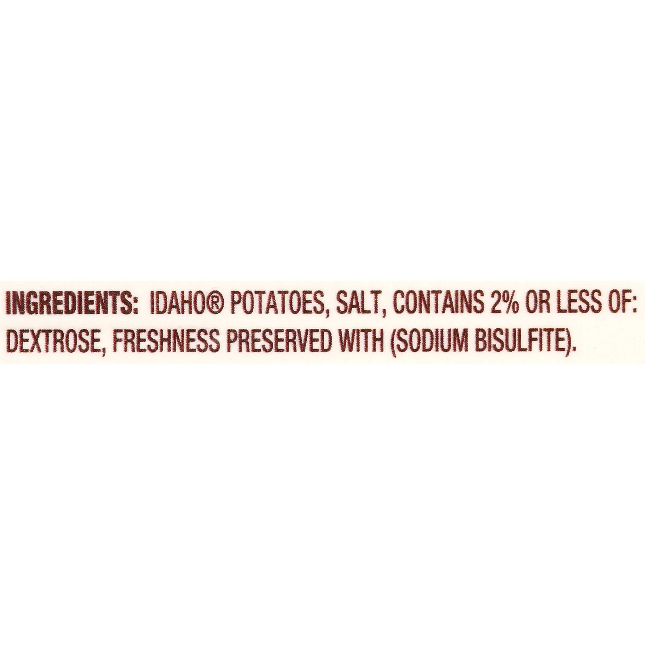 Idaho Spuds Premium Hashbrown Potatoes, 1 Gallon carton, 50 Servings, Gluten Free & Kosher
