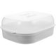 thumbnail image 5 of Vaporera para bollos al vapor, apta para microondas, caja especial para cocinar al vapor (blanca)., 5 of 7