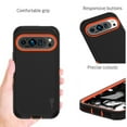 thumbnail image 3 of CoverON For Google Pixel 9 / Pixel 9 Pro Case, Military Grade Heavy Duty Full Body Rugged Phone Cover, Black, 3 of 7