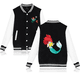 thumbnail image 3 of Chaqueta de béisbol de La Sirenita para hombre y mujer, estilo hip hop, estilo Harajuku, ropa de calle, abrigos holgados para niños y niñas, para la universidad, 3 of 5