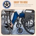 thumbnail image 4 of TAILTOSS 2Pcs Multipurpose Wheelchair Wheel Replacement Front Wheels with Strong Bearing Capacity and Quiet Smooth Use, 4 of 6