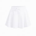 thumbnail image 4 of UAYOTSE Girls Cotton Skirts Size 10-12, School Uniform Summer Elastic Waist Casual Pleated Skirts,Sizes 3-4 Years, 4 of 6
