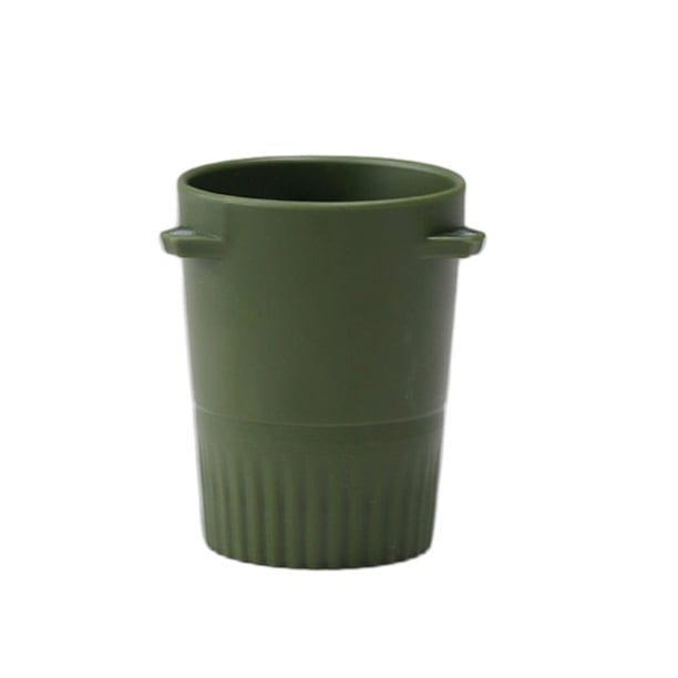 Injueey Taza dosificadora, taza para olfatear, suministros de café, sin rebabas, tarro de polvo de estilo Simple decorativo profesional, a Juegos de servir café y té 58mm/Verde