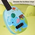 thumbnail image 5 of 14.17" Kids Ukulele Guitar Toys with 4 Strings Keep Tones,Kids Ukulele for Beginner,Cartoon Mini Ukulele Guitar Musical Instruments Educational Learning Toys for Toddler 1-3 Year Old Kids, 5 of 7