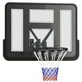 thumbnail image 2 of Soozier Wall Mounted Basketball Hoop with 43" Reinforced Shatter Resistant Backboard for Indoor or Outdoor Use, 2 of 9