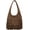 Coffee, variant on Women Suede Handbag Vintage Fringe Hobo Bag Shoulder Bag with Tassel Hippie Western Purse Large Tote Bag