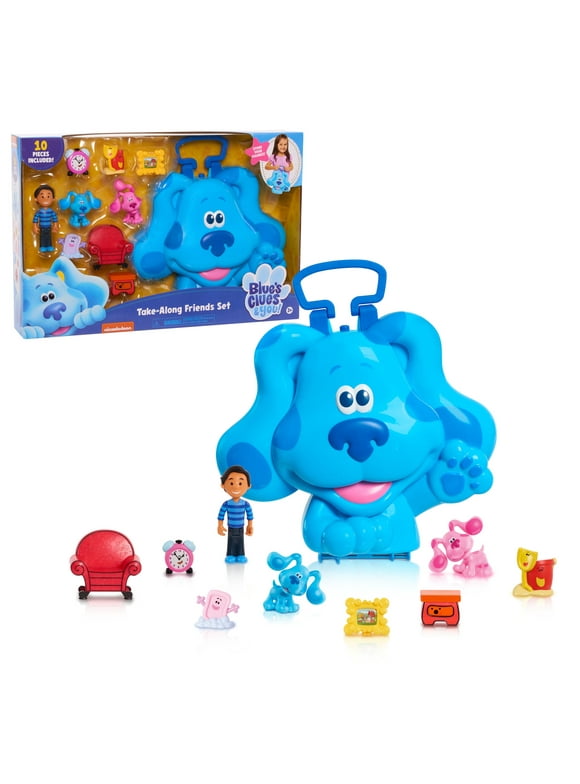 Blues Clues & You! Take-Along Friends Set, Kids Toys for Ages 3 up