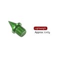 thumbnail image 3 of Track Spikes 1/4 Inch Carbon Steel Lightweight for Sprint Track Shoes, Green, 5 Pieces, 3 of 6