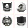 thumbnail image 4 of 4PCS 4M50 Piston + Piston Rings For Mitsubishi 4M50 4M50T Engine Parts piston Combustion Chamber 60.5mm STD 4M50 piston Rings set Piston ME222983, 4 of 9
