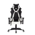 thumbnail image 1 of Posh Living Joi Faux Leather Game Chair White, 1 of 9