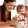 thumbnail image 3 of Toddler Learning Flash Cards,Set of 58/50 Alphabet,Vegetables- Educational Preschool Flashcards,Double-Sided for 1-4 Years Old - Toddler Learning Activities, 3 of 4