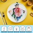 thumbnail image 6 of Shangniulu Blush Peony Cocktail Beverage Cloth Napkins Decoupage Pretty Spring Summer Flower Napkin Dessert Napkin for Wedding Holiday Bridal &amp; Baby Shower Tableware Party Supplies 4 PCS, 6 of 7