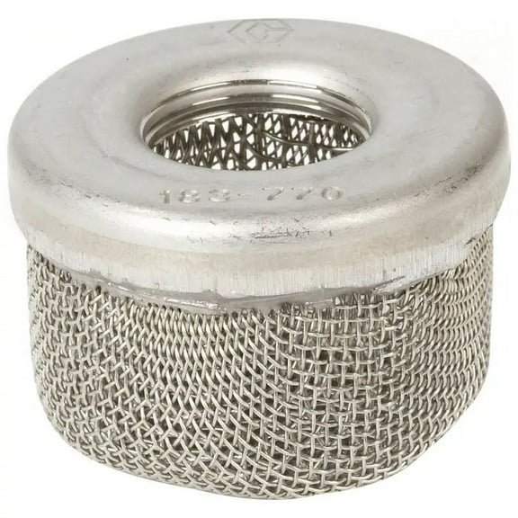 Graco Inlet Strainer,1 In,Double Screen 181072