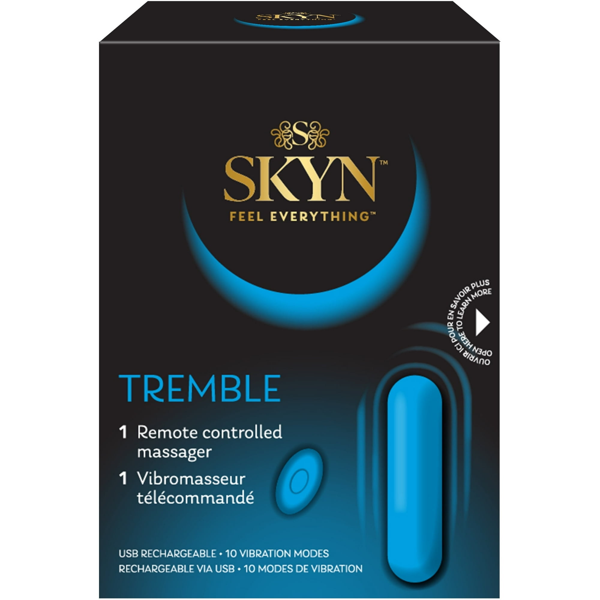 SKYN Tremble Vibrating Bullet Massager, 1 Count