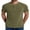 Army Green, variant on Men's Henley Shirts Cotton Short Sleeve Casual T-Shirt Button Henley Basic Tee Lightweight Summer Top