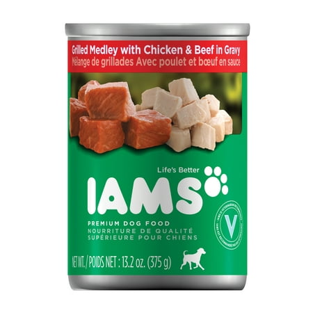 UPC 019014025183 product image for IAMS PROACTIVE HEALTH Adult Grilled Medley With Chicken & Beef Wet Dog Food 13.2 | upcitemdb.com