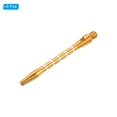 thumbnail image 3 of Uxcell 48mm Dart Shafts, 2BA Thread Aluminum Dart Stems - 6 Pack (Gold Tone), 3 of 5