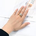 thumbnail image 5 of Personalize Stainless Steel Sun Moon Pendant Pair Ring  Funeral Memorial Cremation Jewelry for Ashes Keepsake Urn Ring, 5 of 9