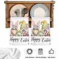 thumbnail image 5 of Happy Easter Kitchen Towels Set of 3, Watercolor Gnomes Eggs Flowers Botanical Spring Absorbent Dish Towels for Kitchen, Microfiber Hand Towel, Quick Drying Tea Towel for Cleaning Dishcloths, 5 of 7